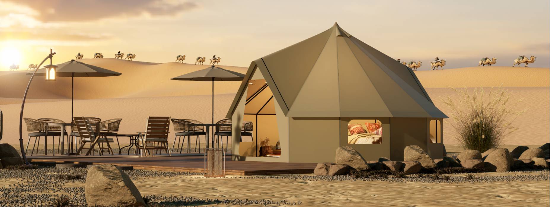 青秀区露营酒店帐篷产品